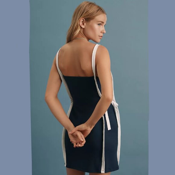 Brand New Daily Practice by Anthropologie Sleeveless Colourblock Mini Dress - Picture 2 of 9